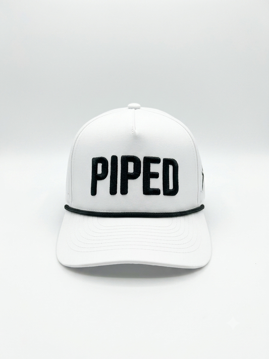 "OG Black" PIPED Hat
