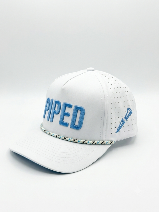 "Birdie Blue" PIPED Hat