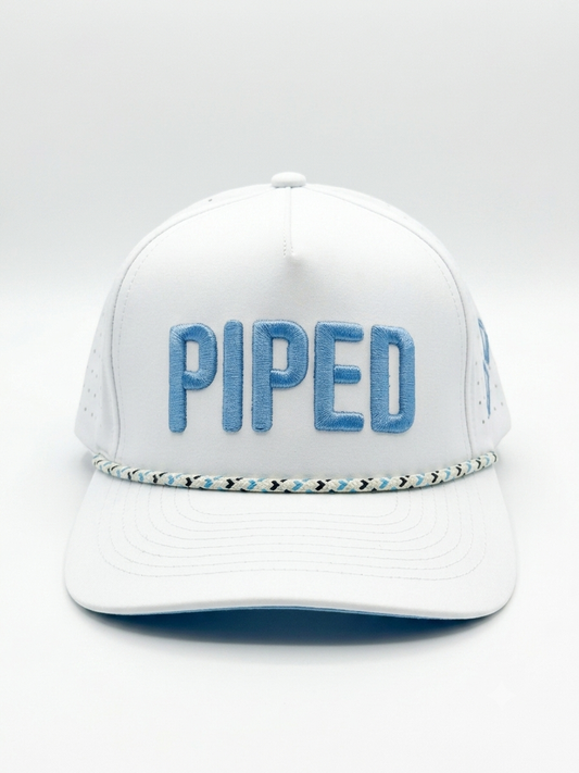 "Birdie Blue" PIPED Hat