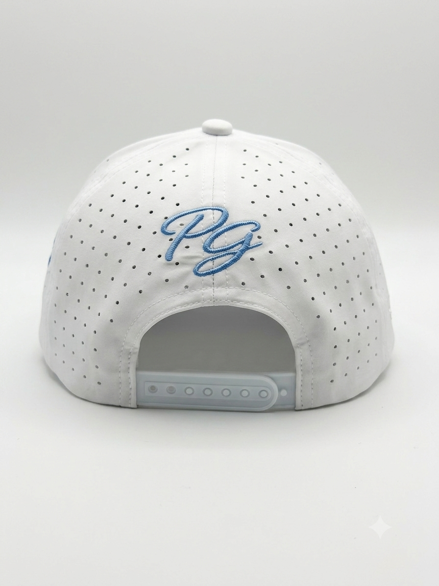 "Birdie Blue" PIPED Hat