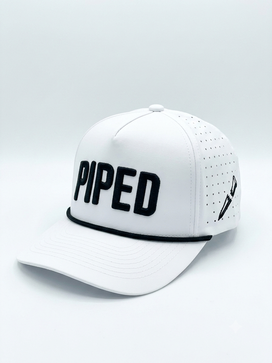 "OG Black" PIPED Hat